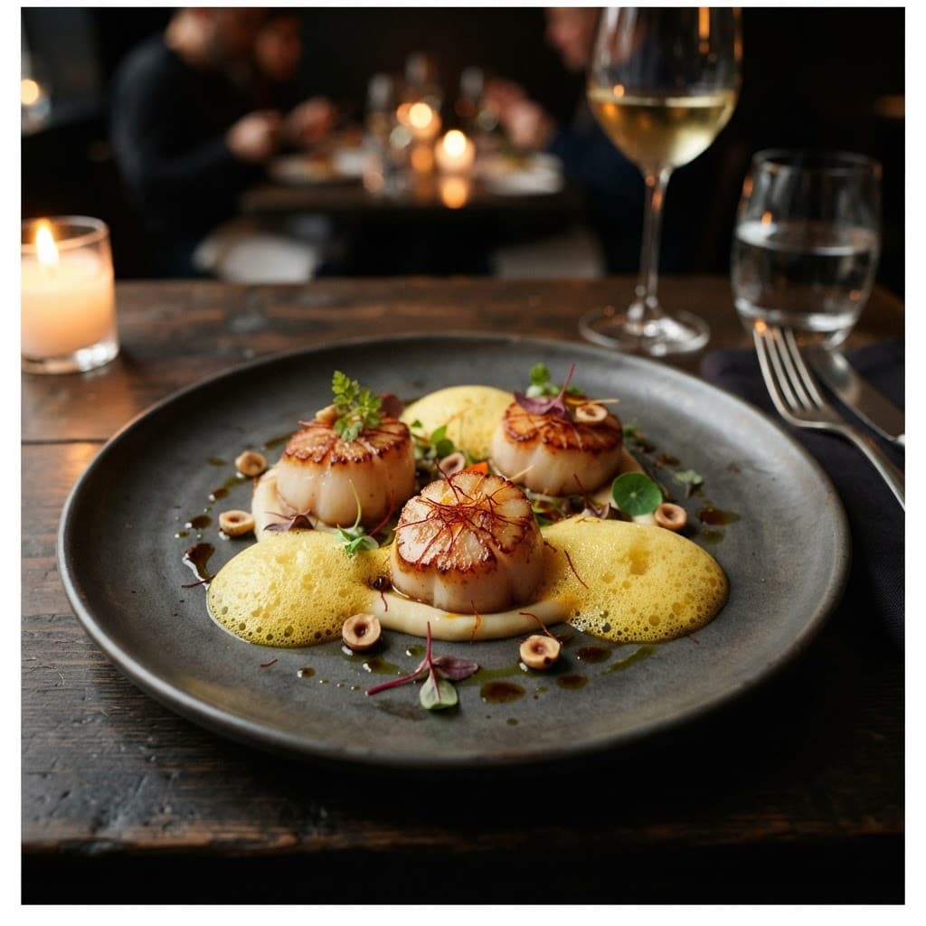 Seared Hokkaido Scallops